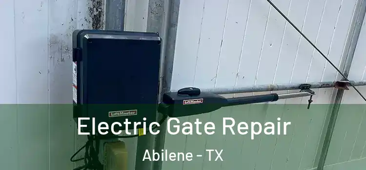  Electric Gate Repair Abilene - TX