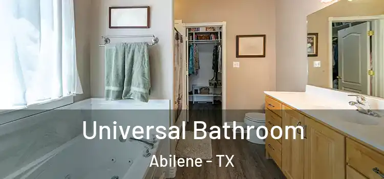  Universal Bathroom Abilene - TX