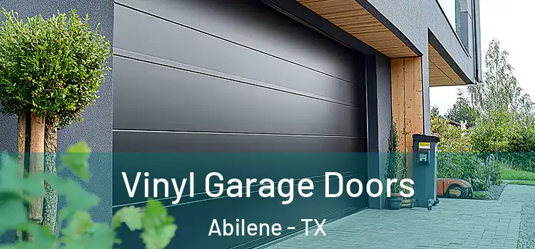  Vinyl Garage Doors Abilene - TX